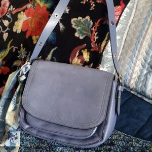 Kate Spade Periwickle Suede and Leather Bag